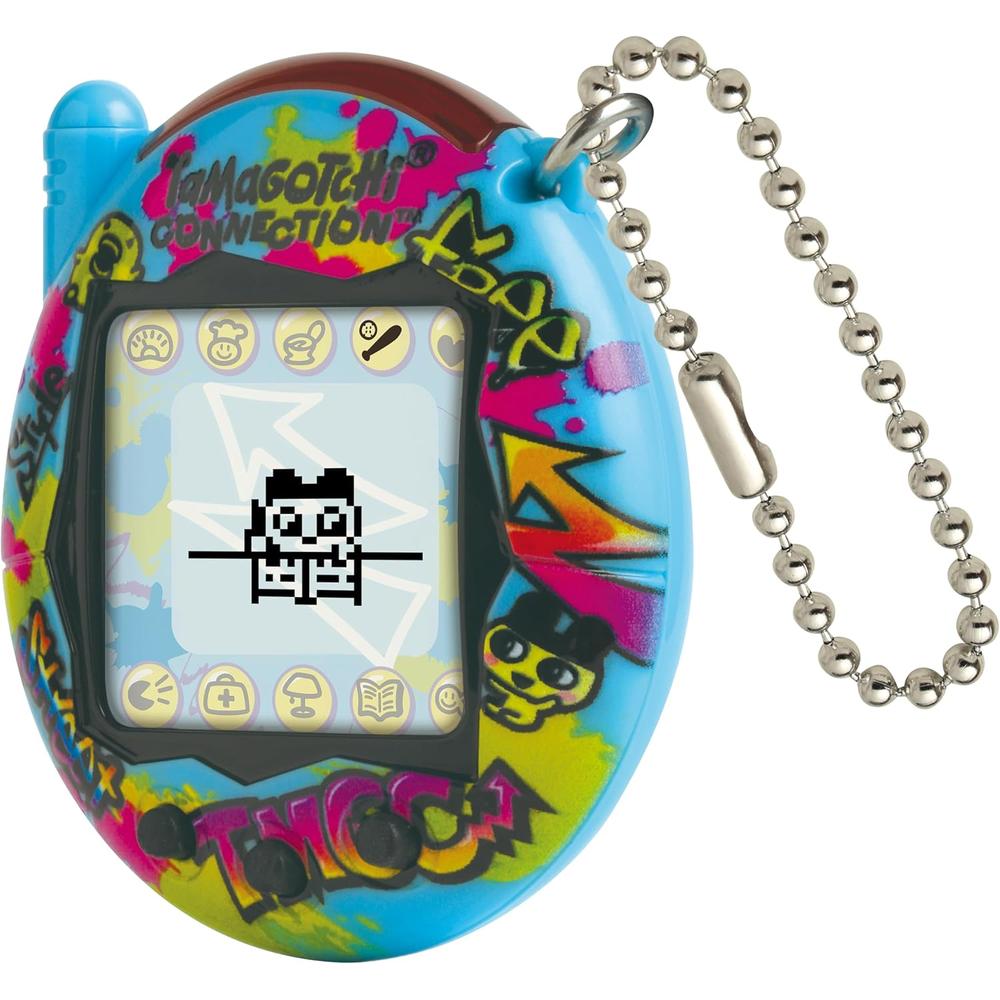 TAMAGOTCHI CONNECTION VERDADEROS AMIGOS GRAFITI AZUL Y GRAFITI ROSA - 4
