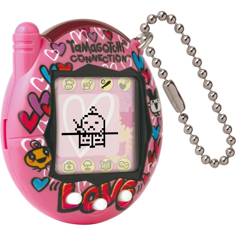 TAMAGOTCHI CONNECTION VERDADEROS AMIGOS GRAFITI AZUL Y GRAFITI ROSA - 5