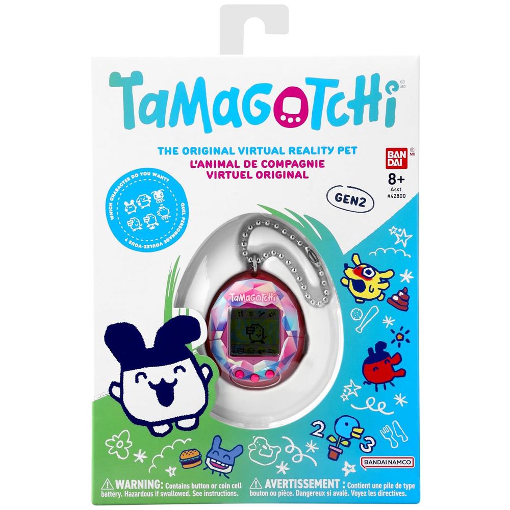 TAMAGOTCHI ORIIGINAL JOYA DEL TESORO ROSA - 4