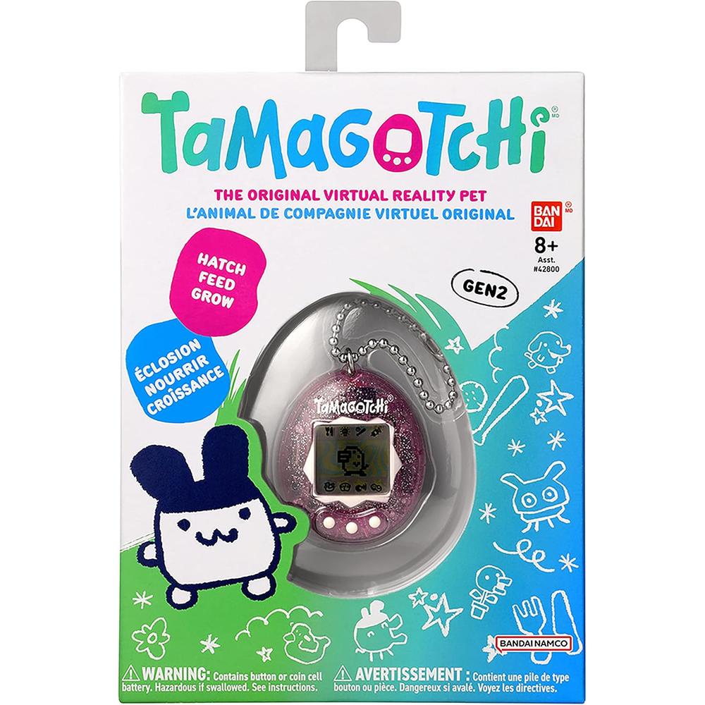 TAMAGOTCHI ORIIGINAL PURPURINA ROSA LOGO ACTUALIZADO - 6