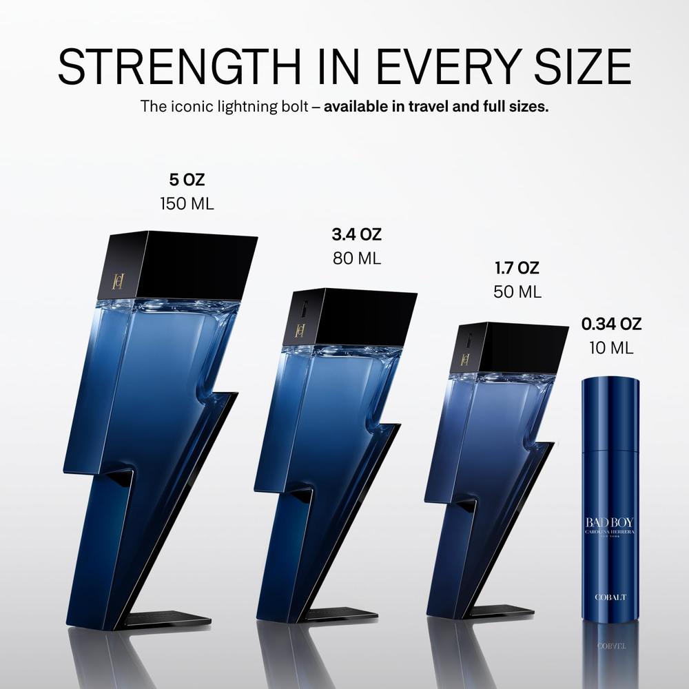 PERFUME BAD BOY COBALT EDP ÉLECTRIQUE HOMBRE 3.4 OZ / 100 ML - 6