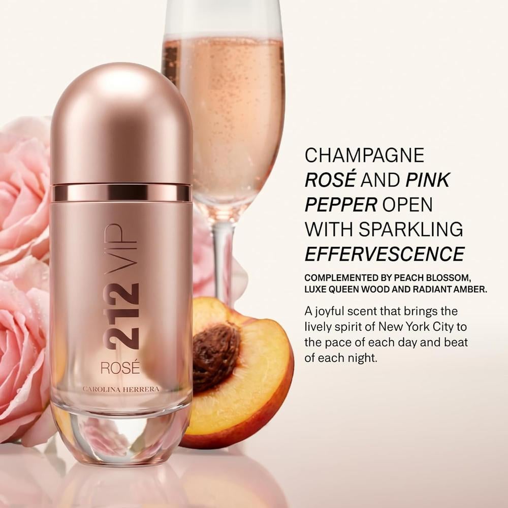 PERFUME 212 VIP ROSÉ EDP MUJER 2.7 OZ / 80 ML - 3