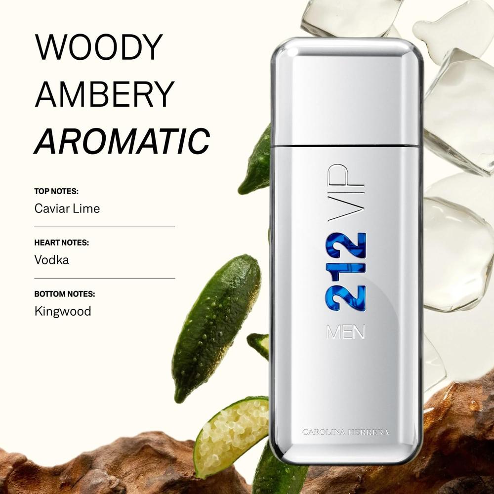 PERFUME 212 VIP MEN EDT 3.4 OZ / 100 ML - 2