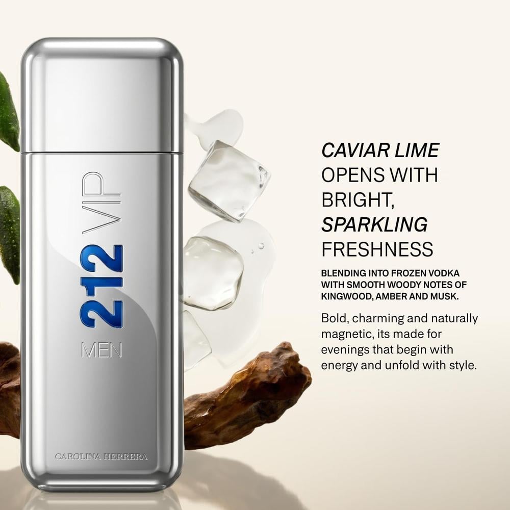 PERFUME 212 VIP MEN EDT 3.4 OZ / 100 ML - 3