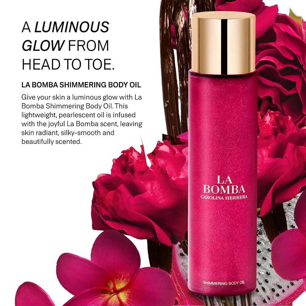 ACEITE CORPORAL LA BOMBA SHIMMERING MUJER 5.1 OZ / 150 ML - 2