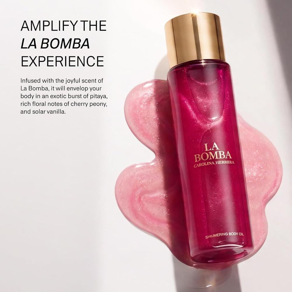 ACEITE CORPORAL LA BOMBA SHIMMERING MUJER 5.1 OZ / 150 ML - 4