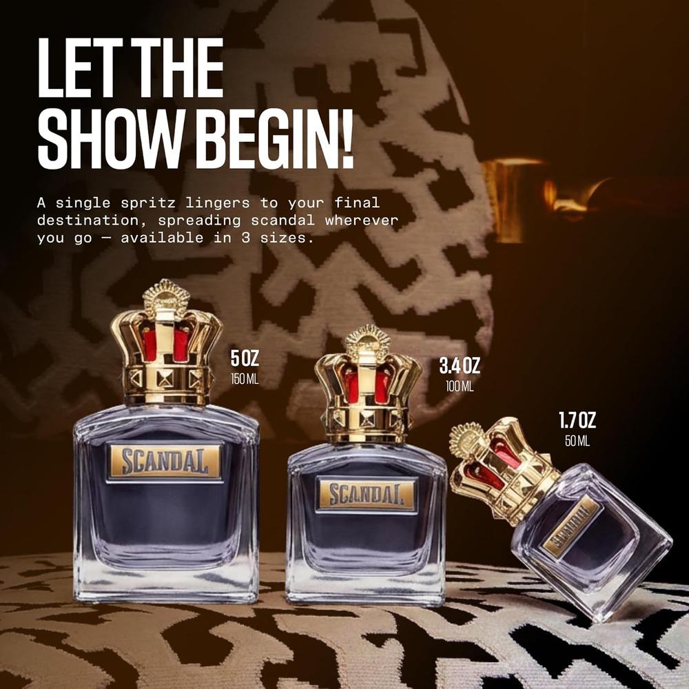 PERFUME SCANDAL POUR HOMME EDT 1.7 OZ / 50 ML - 6