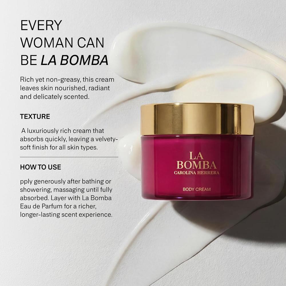 CREMA CORPORAL LA BOMBA MUJER 6.8 OZ / 200 ML - 5