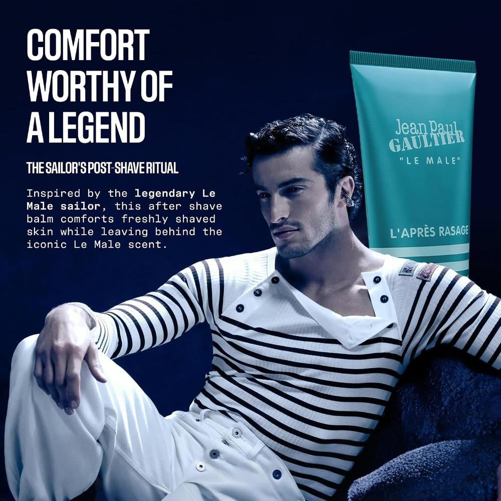 BÁLSAMO AFTER SHAVE LE MALE 3.4 OZ / 100 ML - 2