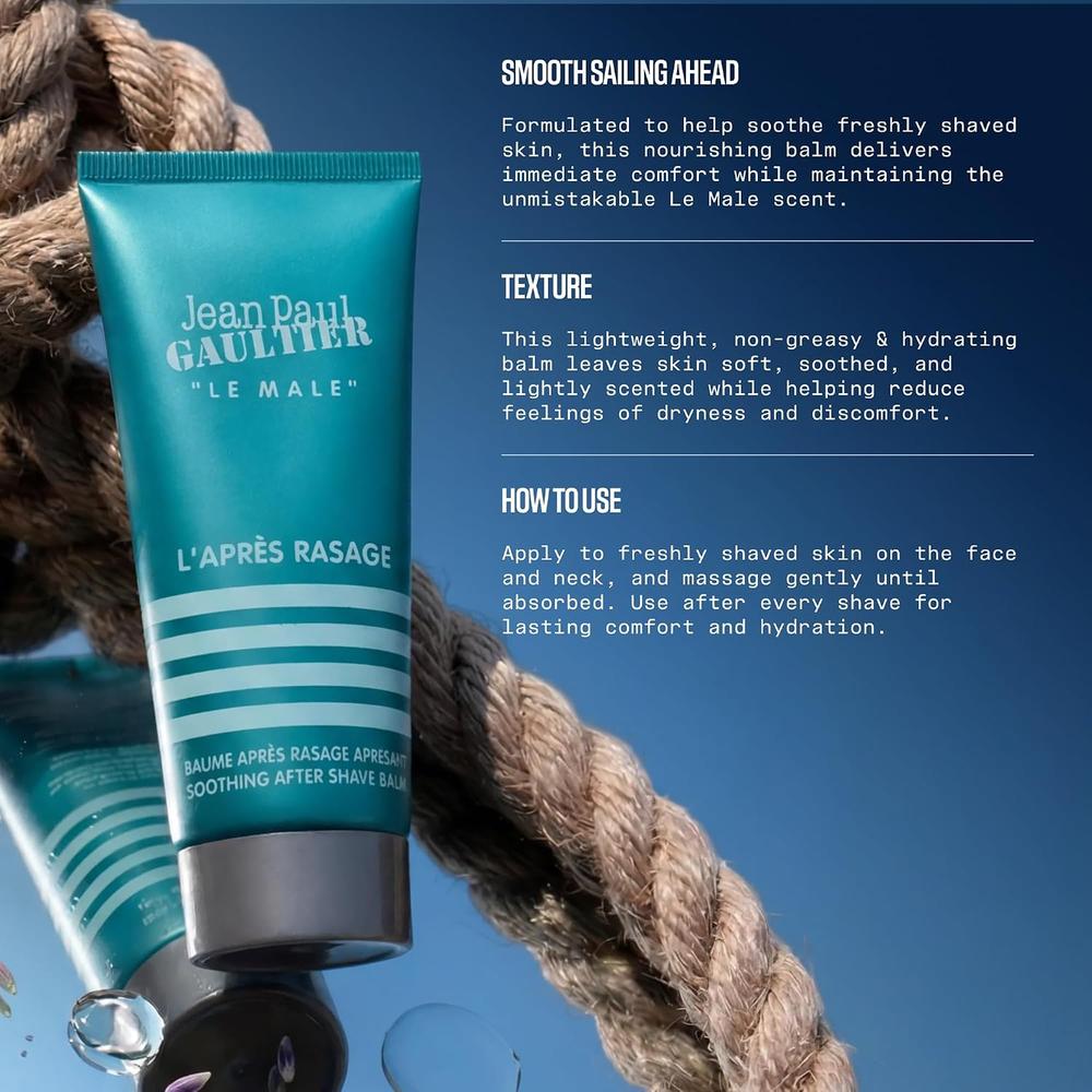 BÁLSAMO AFTER SHAVE LE MALE 3.4 OZ / 100 ML - 5