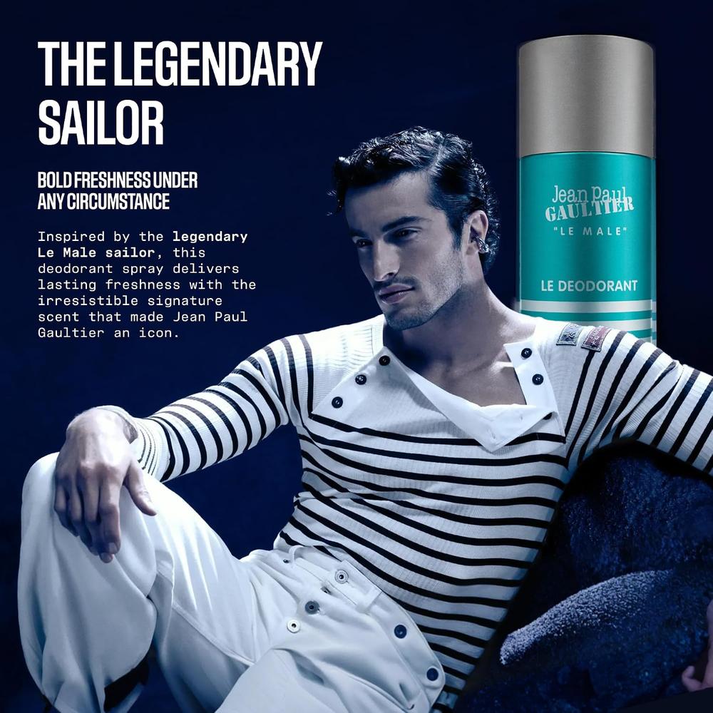 DESODORANTE LE MALE 5.1 OZ / 150 ML - 2
