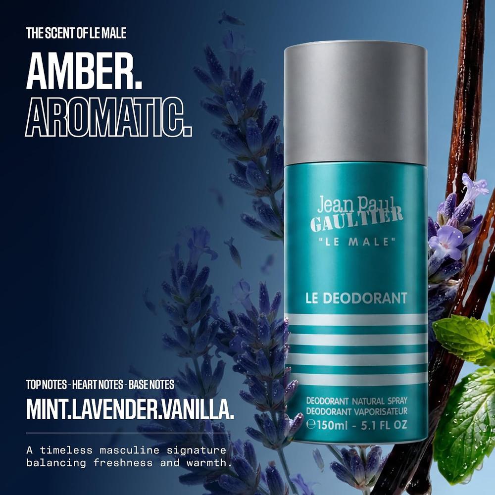 DESODORANTE LE MALE 5.1 OZ / 150 ML - 3