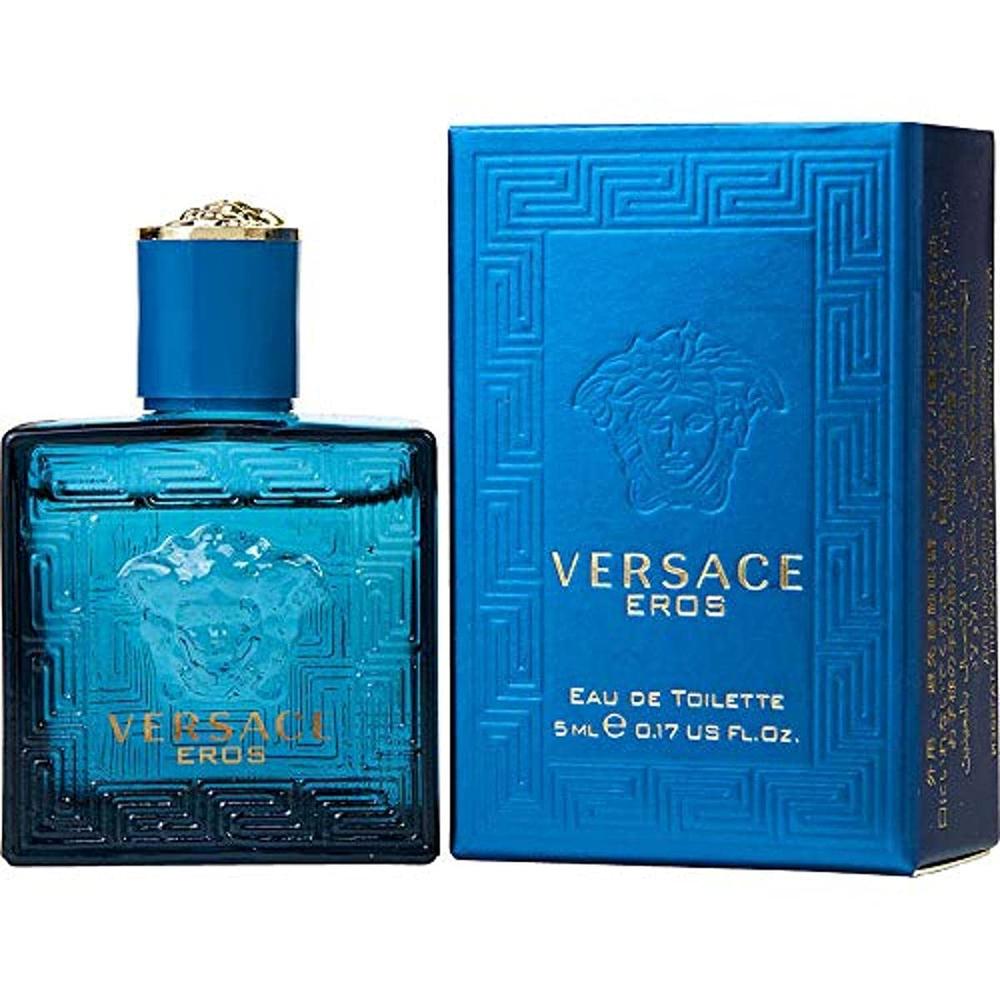 PERFUME VERSACE EROS EDT HOMBRE 0.17 OZ / 5 ML - 1