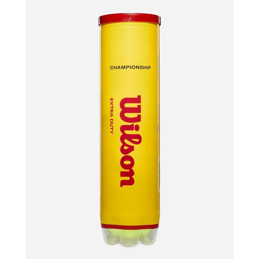 PELOTA DE TENNIS WILSON CHAMPIONSHIP AMARILLO 4 UND - 1