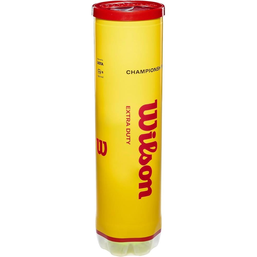 PELOTA DE TENNIS WILSON CHAMPIONSHIP AMARILLO 4 UND - 2