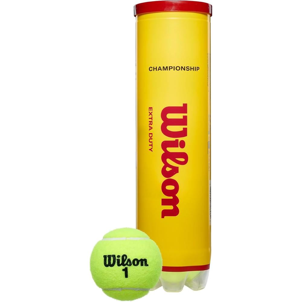 PELOTA DE TENNIS WILSON CHAMPIONSHIP AMARILLO 4 UND - 4