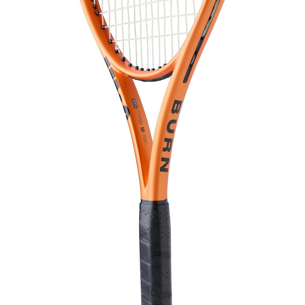 RAQUETA DE TENNIS WILSON BURN V6 100LS NARANJA | TALLA 0 - 4' - 5
