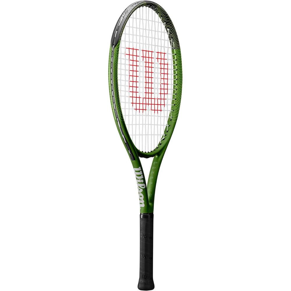 RAQUETA DE TENNIS WILSON BLADE FEEL COMP JUNIOR/YOUTH VERDE TALLA 25 - 2