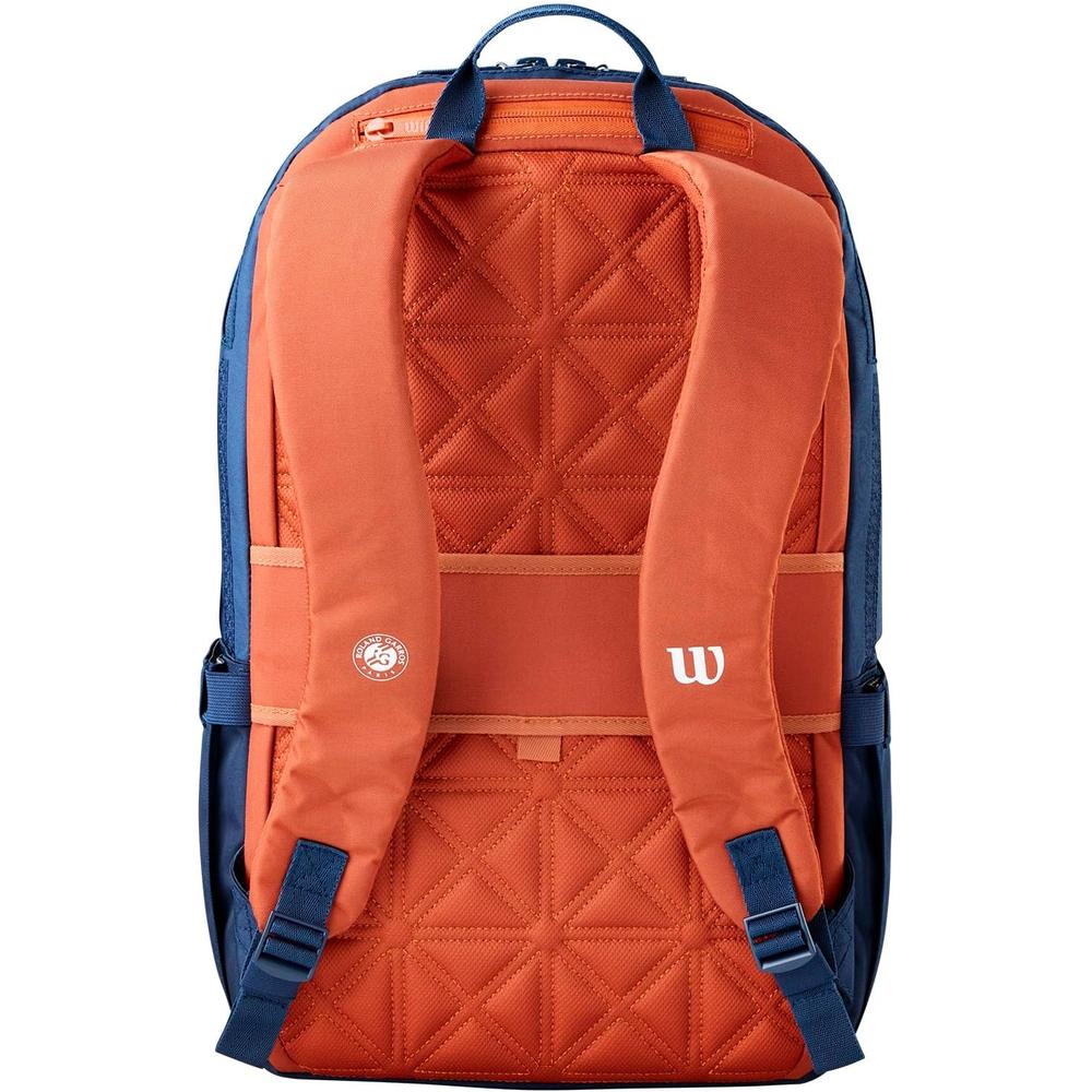 BOLSO WILSON ROLAND GARROS 2026 AZUL CAPACIDAD 2 RAQUETAS - 3