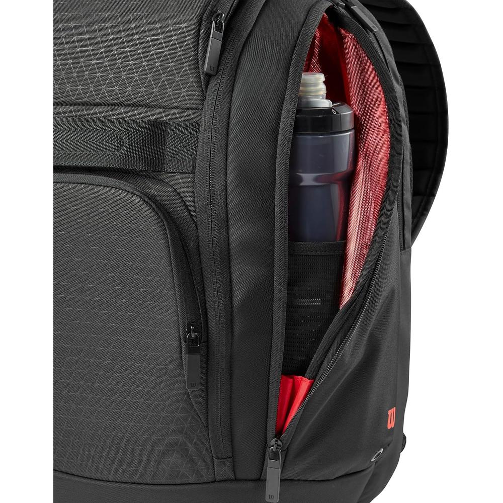 BOLSO WILSON CLASH V3 SUPER TOUR CAPACIDAD 2 RAQUETAS - 5