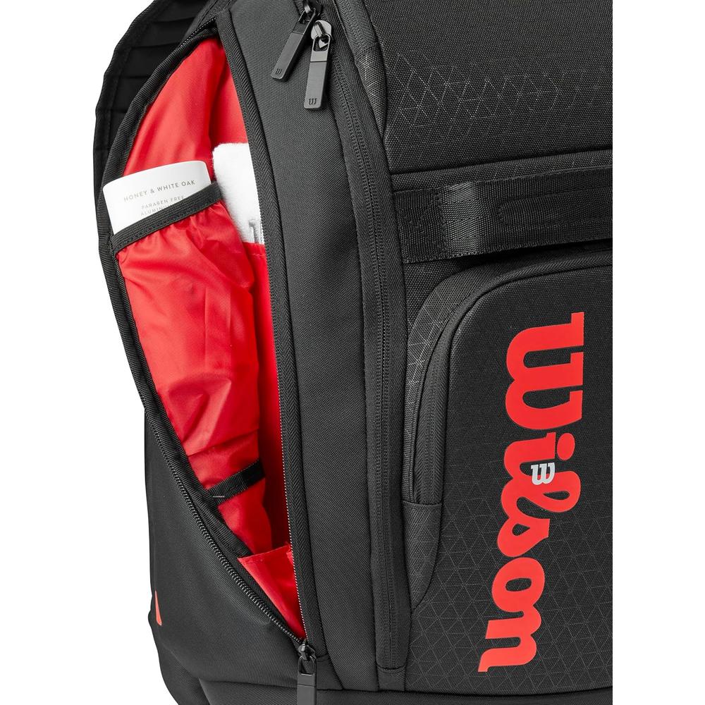 BOLSO WILSON CLASH V3 SUPER TOUR CAPACIDAD 2 RAQUETAS - 6