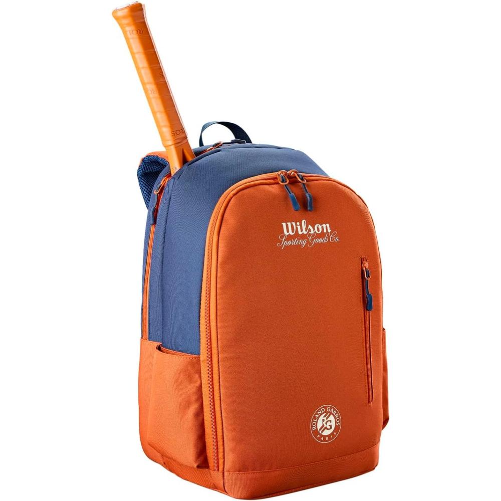 BOLSO WILSON ROLAND GARROS 2026 BICOLOR CAPACIDAD 2 RAQUETAS - 2