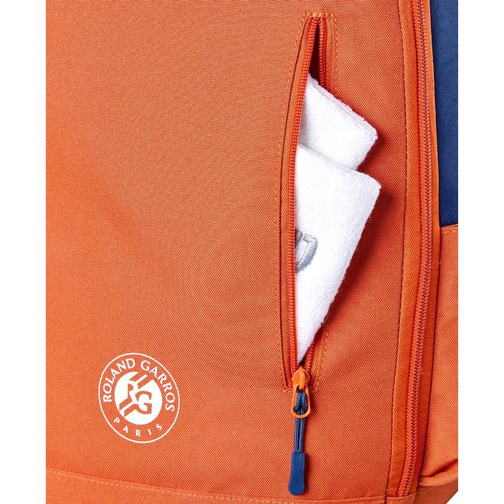 BOLSO WILSON ROLAND GARROS 2026 BICOLOR CAPACIDAD 2 RAQUETAS - 6