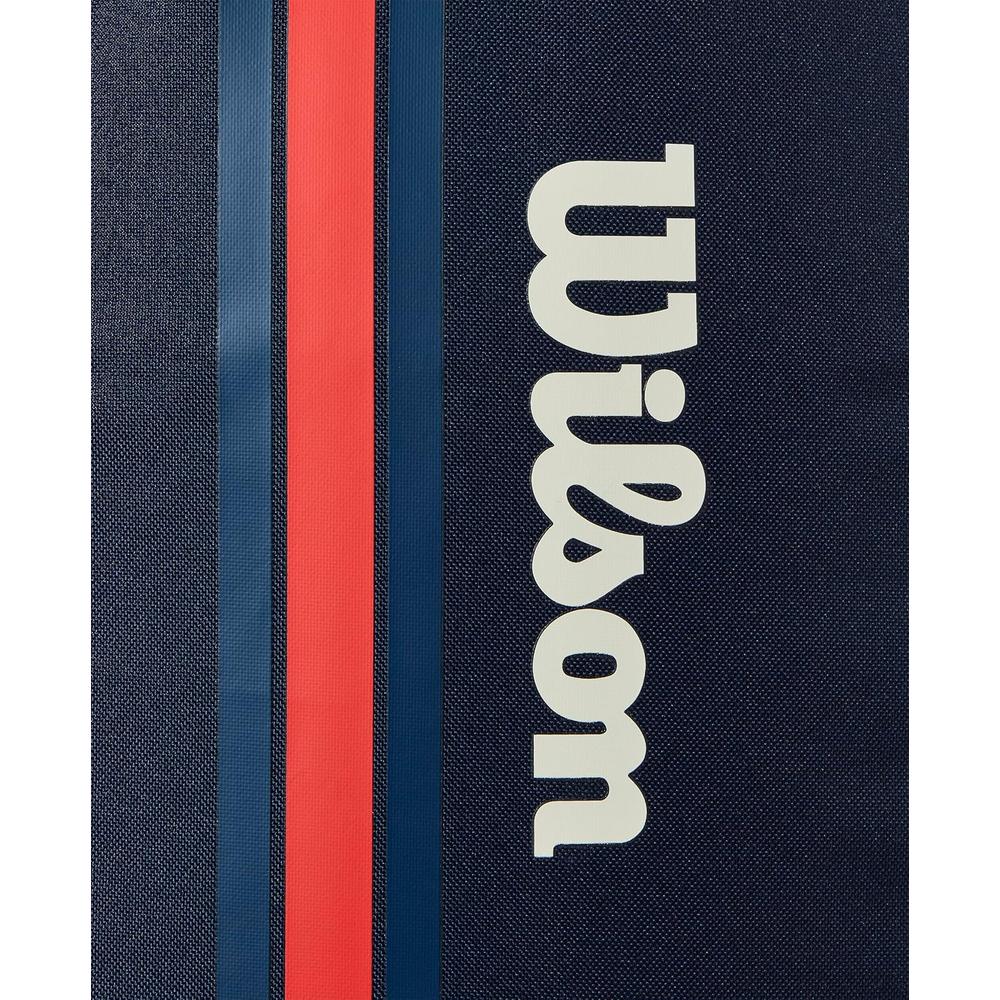 BOLSO WILSON TEAM 2025 AZUL MARINO CAPACIDAD 2 RAQUETAS - 6