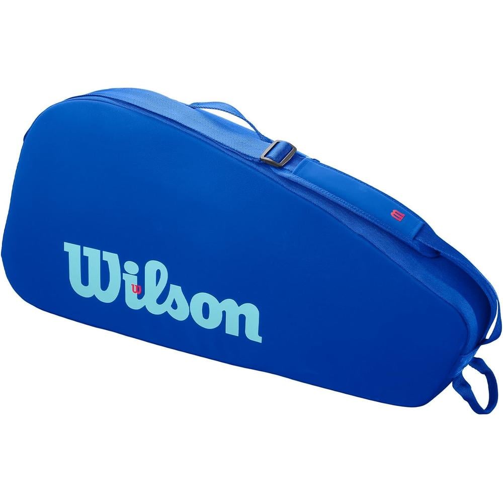 BOLSO WILSON ULTRA V5 TOUR AZUL CAPACIDAD 3 RAQUETAS - 1