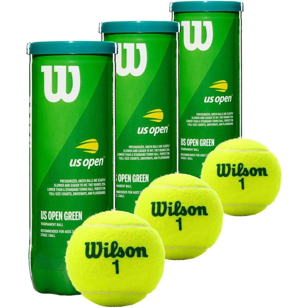 PELOTA DE TENNIS WILSON US OPEN YOUTH 9 UND - 1