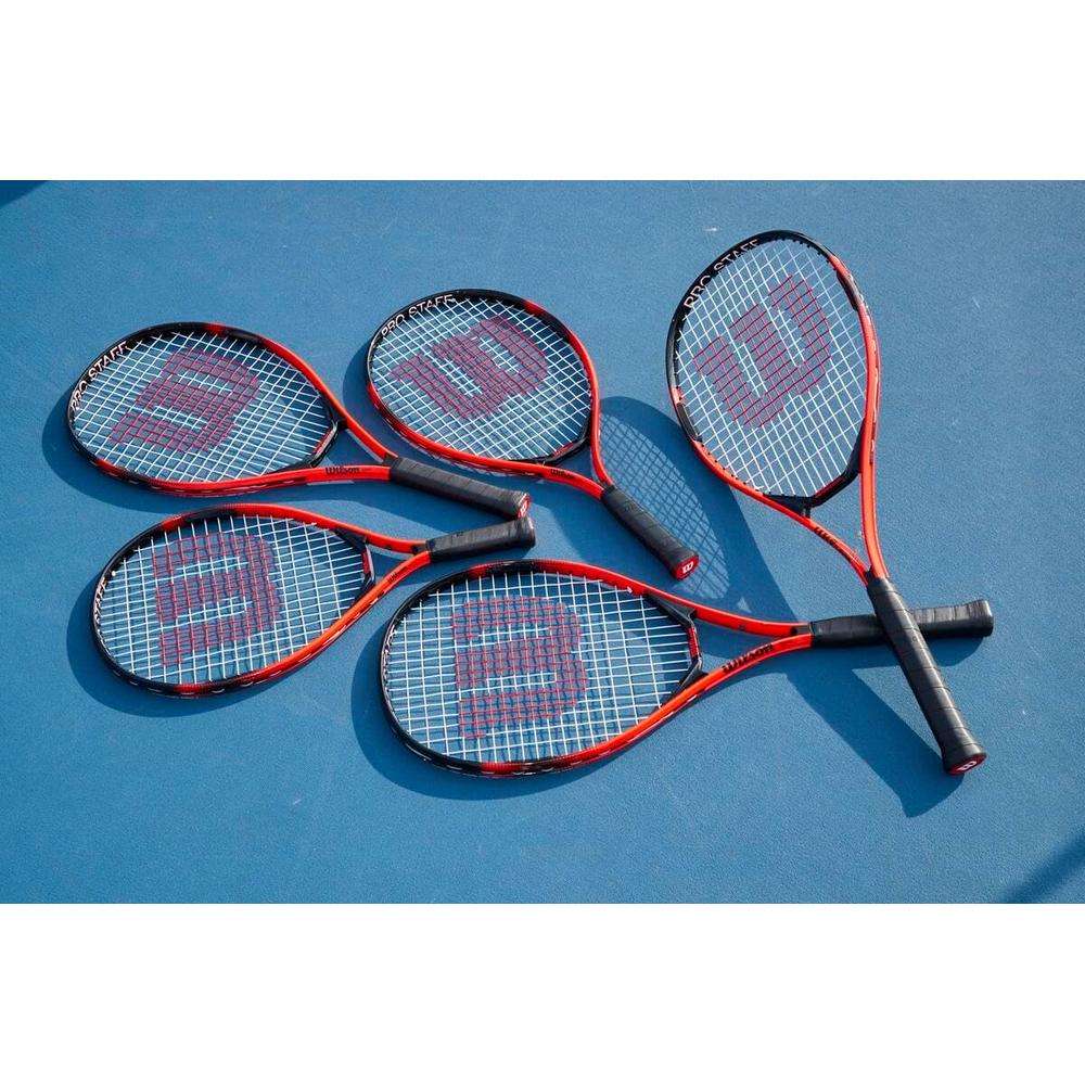 RAQUETA DE TENNIS WILSON PRO STAFF PRECISION JUNIOR/YOUTH ROJO TALLA 23' - 3