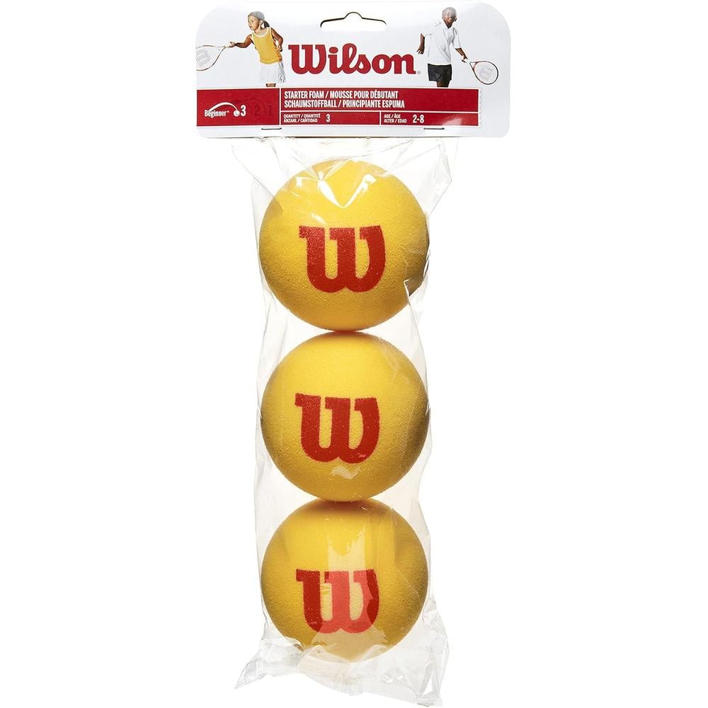 PELOTA DE TENNIS STARTED ESPUMA WILSON SQUASH 3 UND - 1