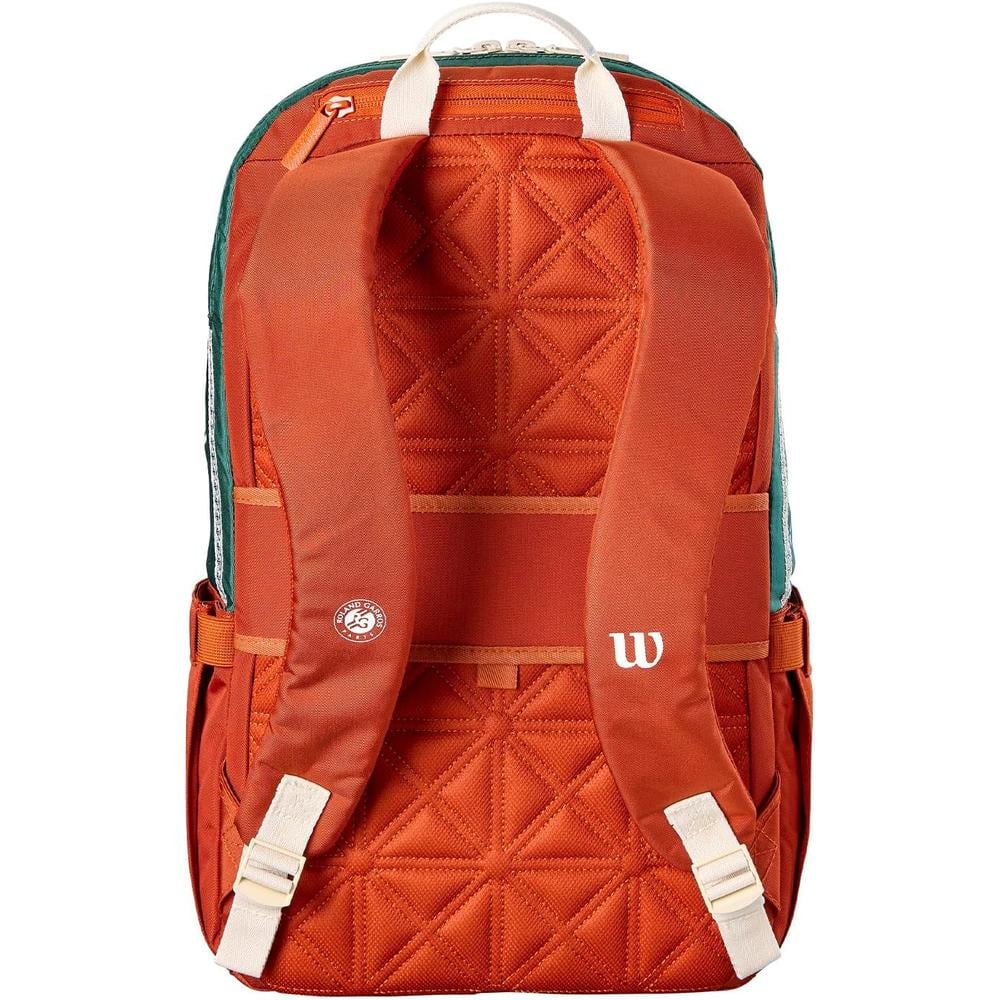 BOLSO WILSON ROLAND GARROS 2026 TRICOLOR CAPACIDAD 2 RAQUETAS - 3