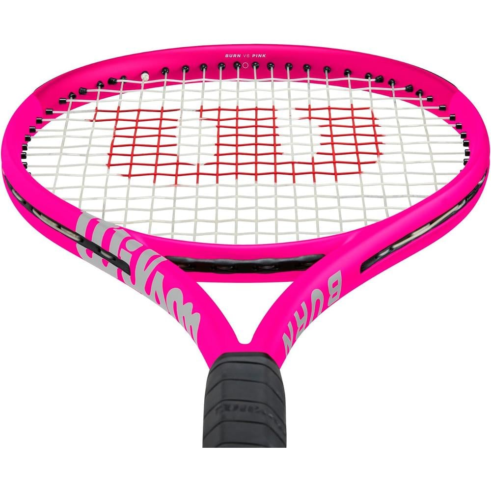 RAQUETA DE TENNIS WILSON BURN V6 105 S PINK | TALLA 2 - 4 1/4' - 4