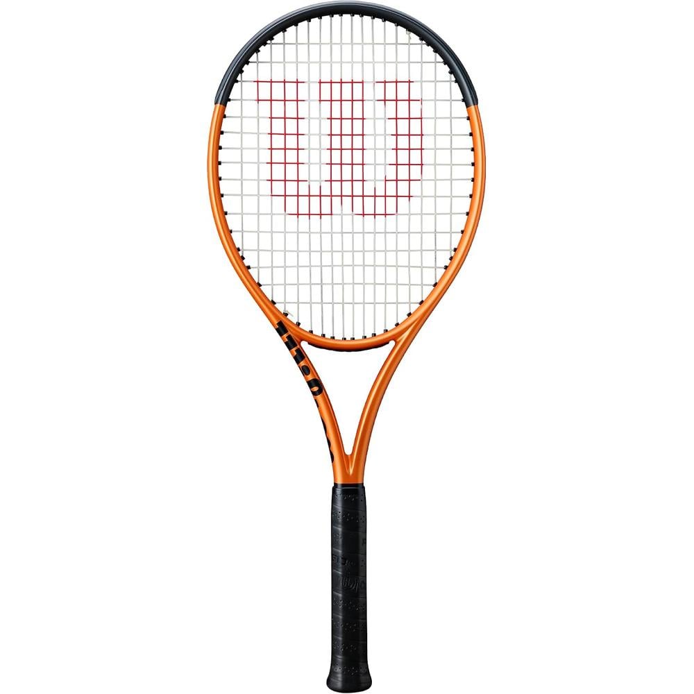 RAQUETA DE TENNIS WILSON BURN V6 100LS NARANJA | TALLA 2 - 4 1/4' - 1