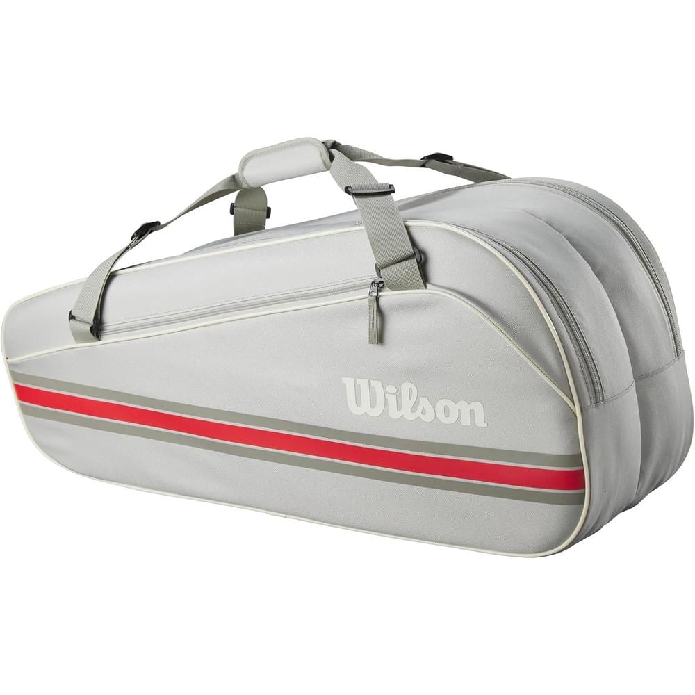 BOLSO WILSON TEAM 2025 AVENA CAPACIDAD 6 RAQUETAS - 2