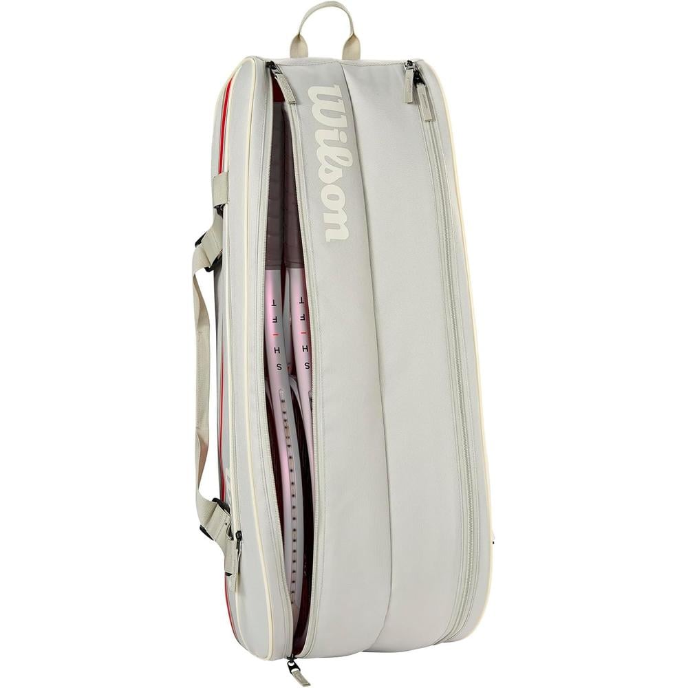 BOLSO WILSON TEAM 2025 AVENA CAPACIDAD 6 RAQUETAS - 3