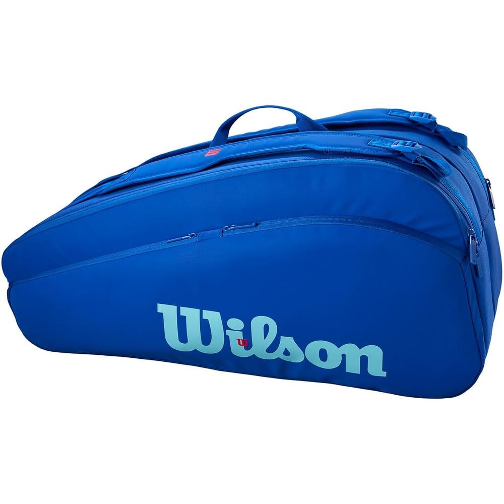 BOLSO WILSON ULTRA V5 TOUR AZUL CAPACIDAD 12 RAQUETAS - 2
