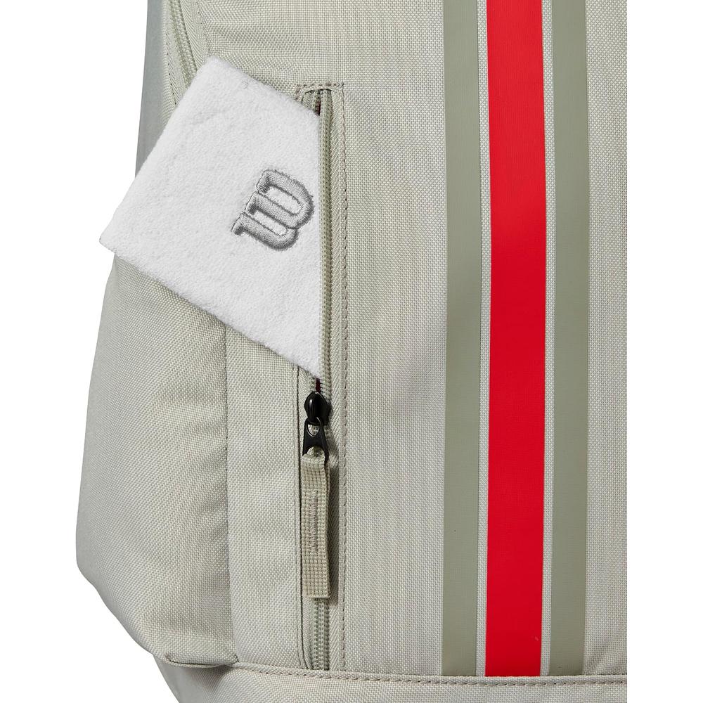 BOLSO WILSON TEAM 2025 AVENA CAPACIDAD 2 RAQUETAS - 5