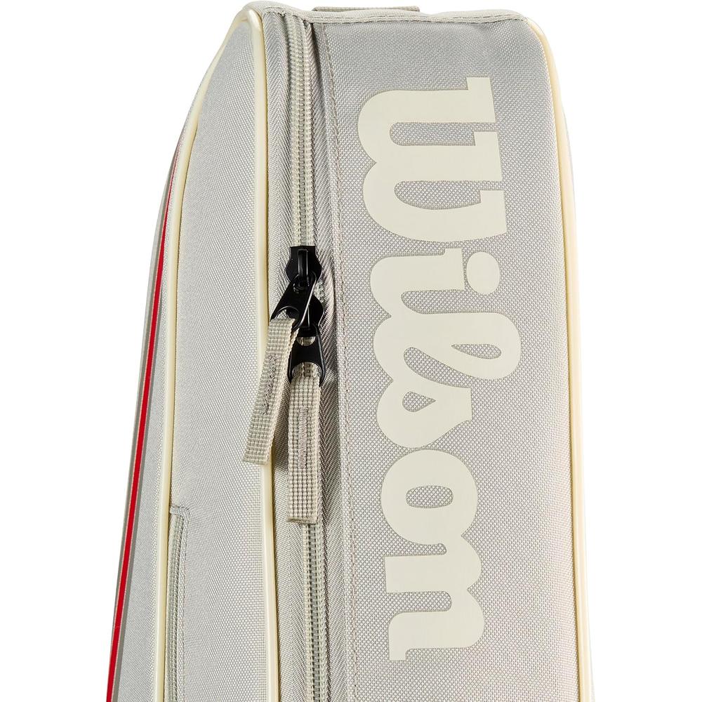 BOLSO WILSON TEAM 2025 AVENA CAPACIDAD 3 RAQUETAS - 6