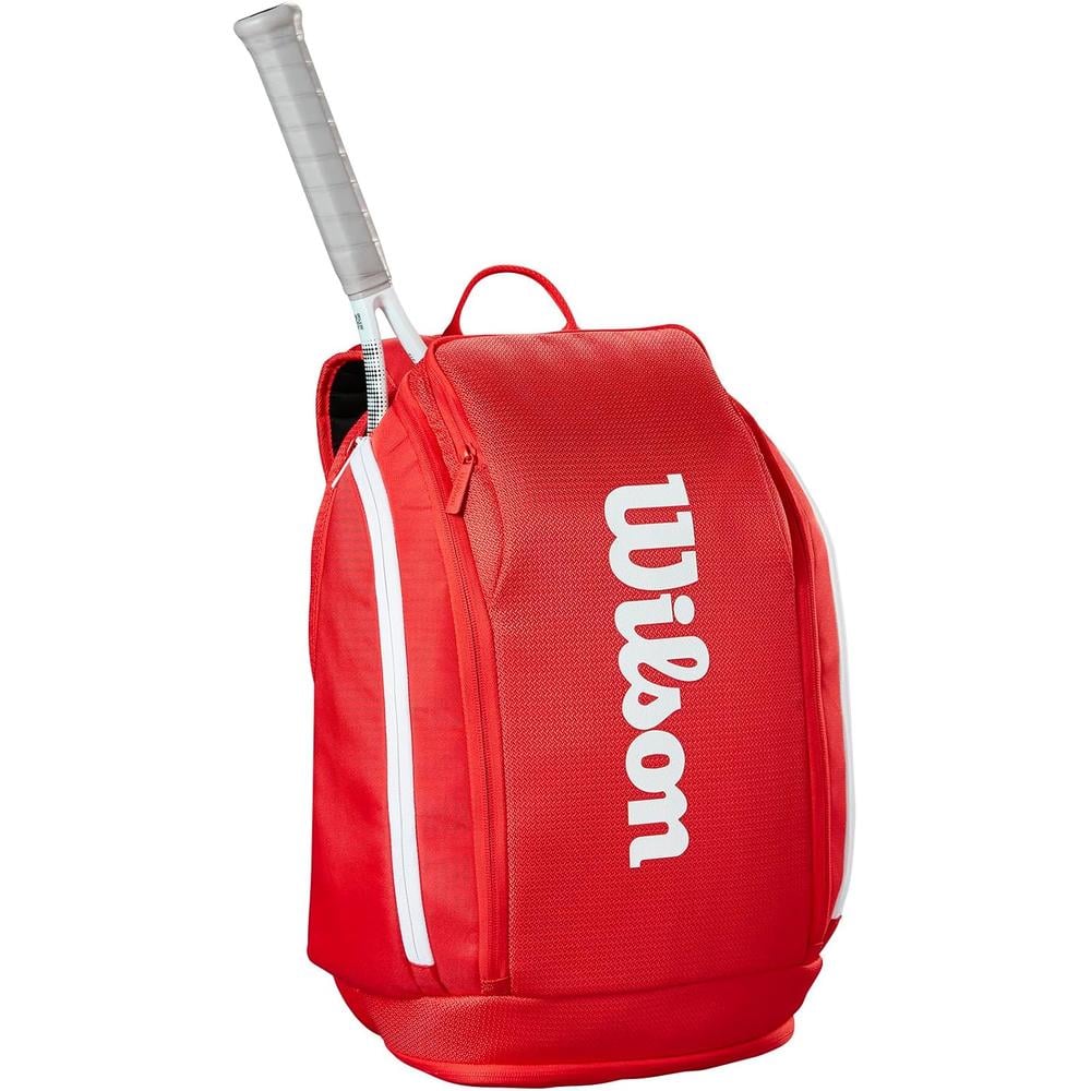 BOLSO WILSON SUPER TOUR 2025 RED CAPACIDAD 2 RAQUETAS - 2