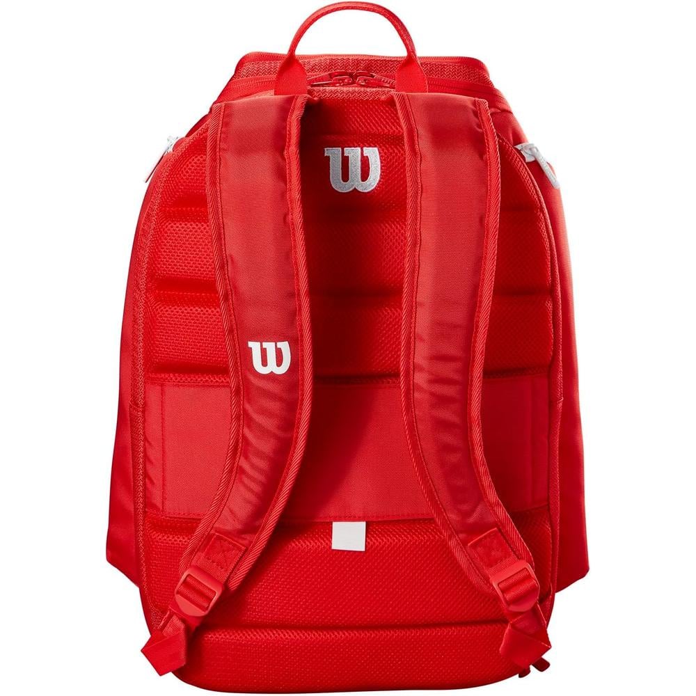 BOLSO WILSON SUPER TOUR 2025 RED CAPACIDAD 2 RAQUETAS - 3