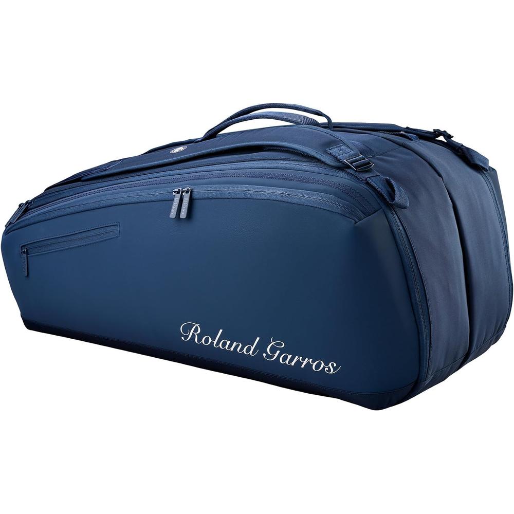 BOLSO WILSON ROLAND GARROS 2026 AZUL CAPACIDAD 9 RAQUETAS - 2