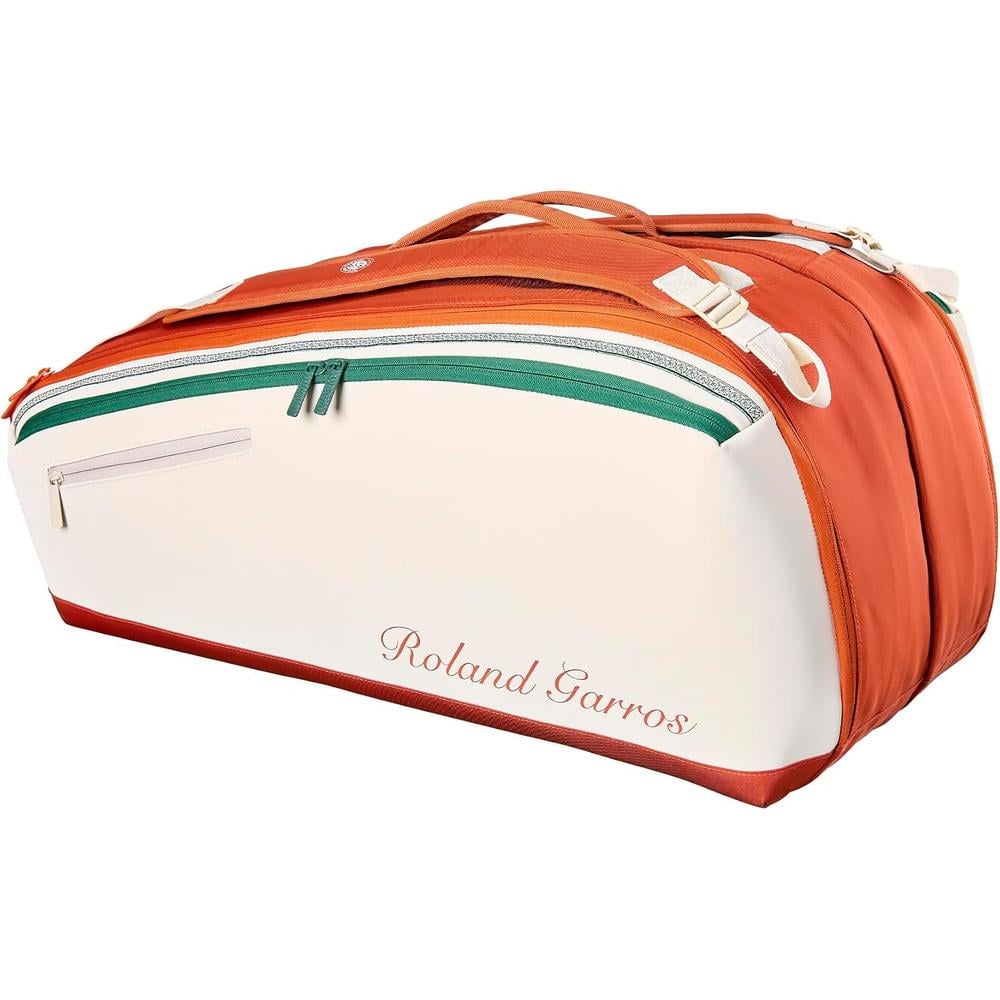 BOLSO WILSON ROLAND GARROS 2026 TRICOLOR CAPACIDAD 9 RAQUETAS - 2