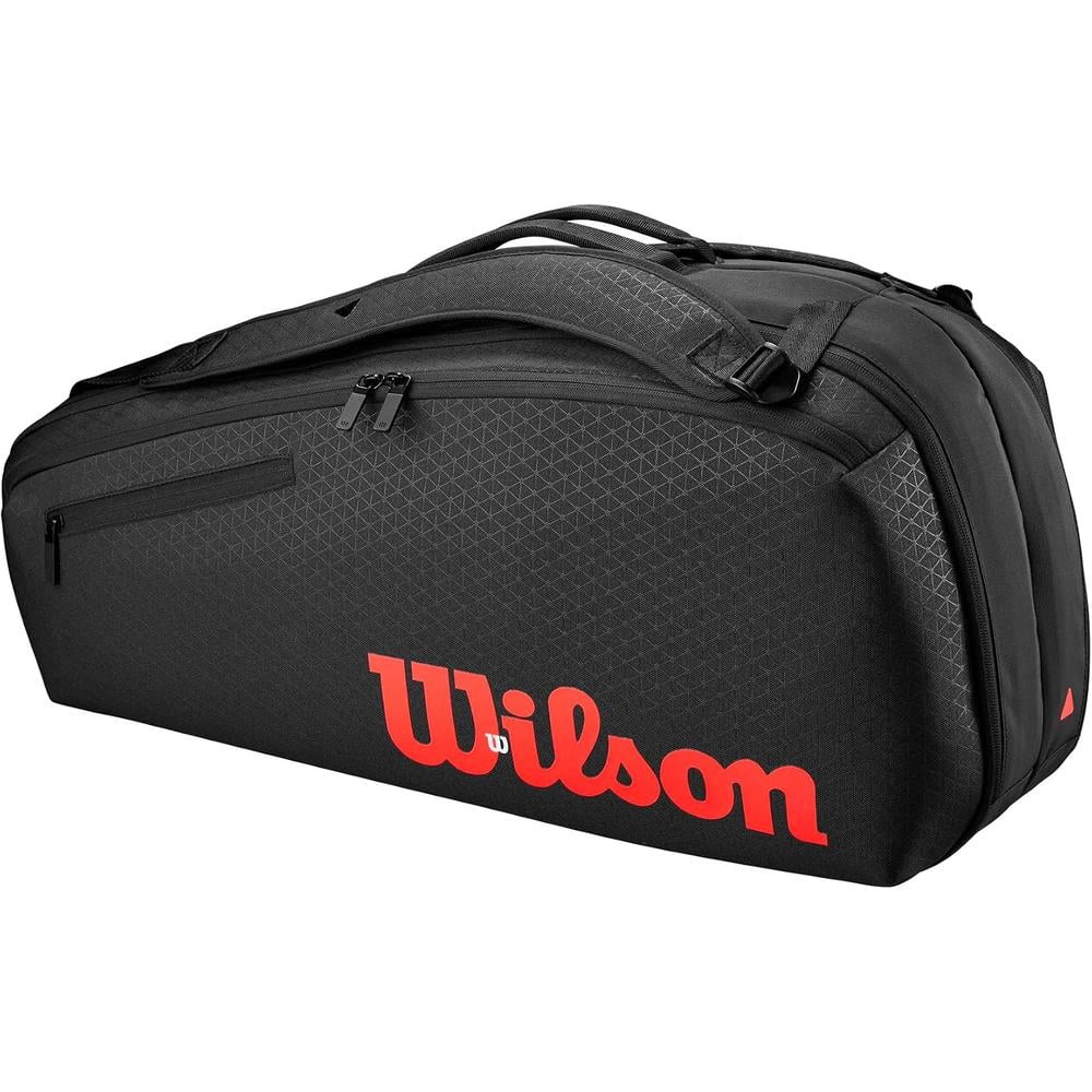 BOLSO WILSON CLASH V3 SUPER TOUR CAPACIDAD 6 RAQUETAS - 2