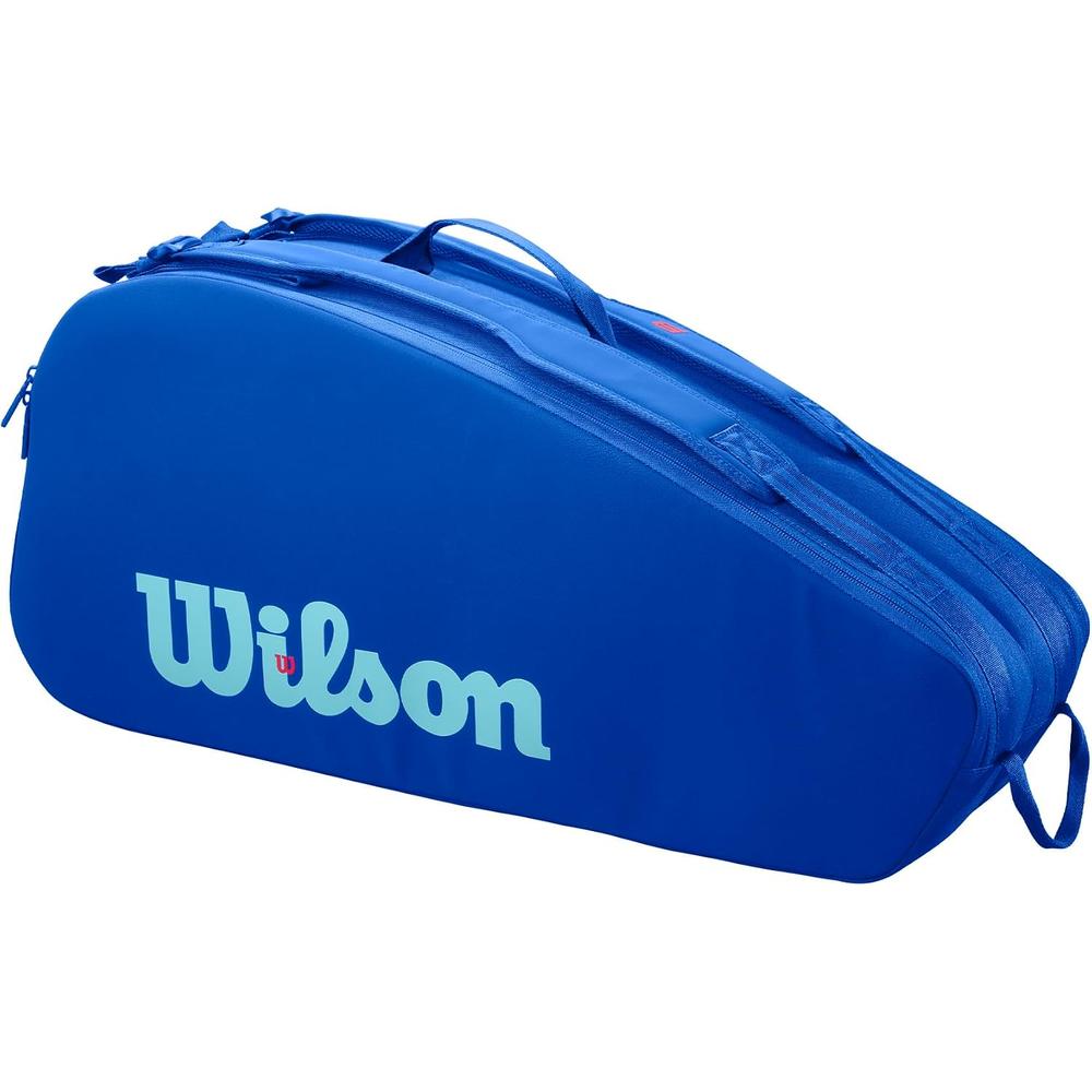 BOLSO WILSON ULTRA V5 TOUR AZUL CAPACIDAD 6 RAQUETAS - 1