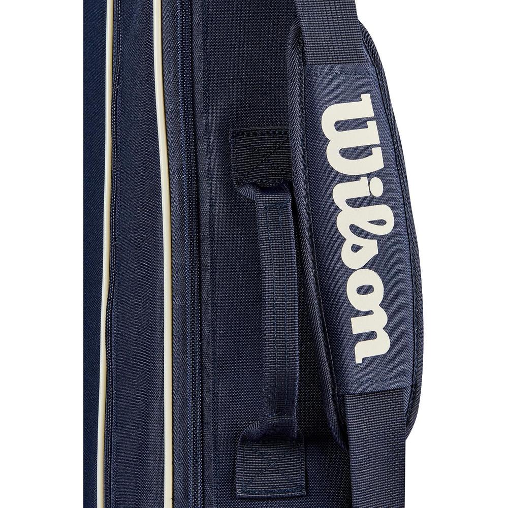BOLSO WILSON TEAM 2025 AZUL MARINO CAPACIDAD 3 RAQUETAS - 5