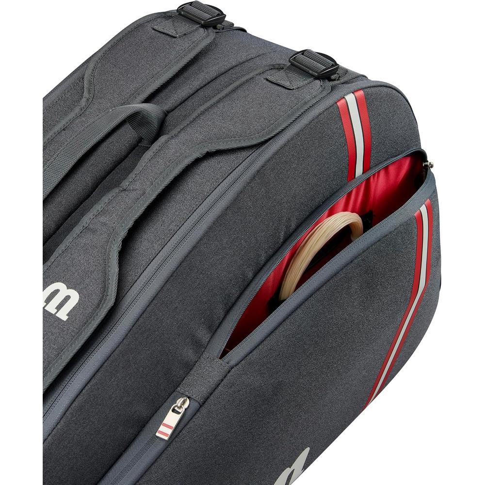 BOLSO WILSON TOUR 2025 CAPACIDAD 6 RAQUETAS - 5