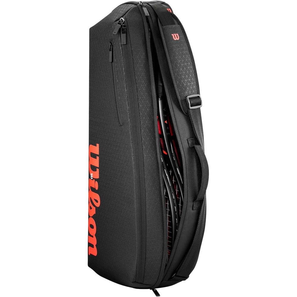 BOLSO WILSON CLASH V3 SUPER TOUR CAPACIDAD 3 RAQUETAS - 4
