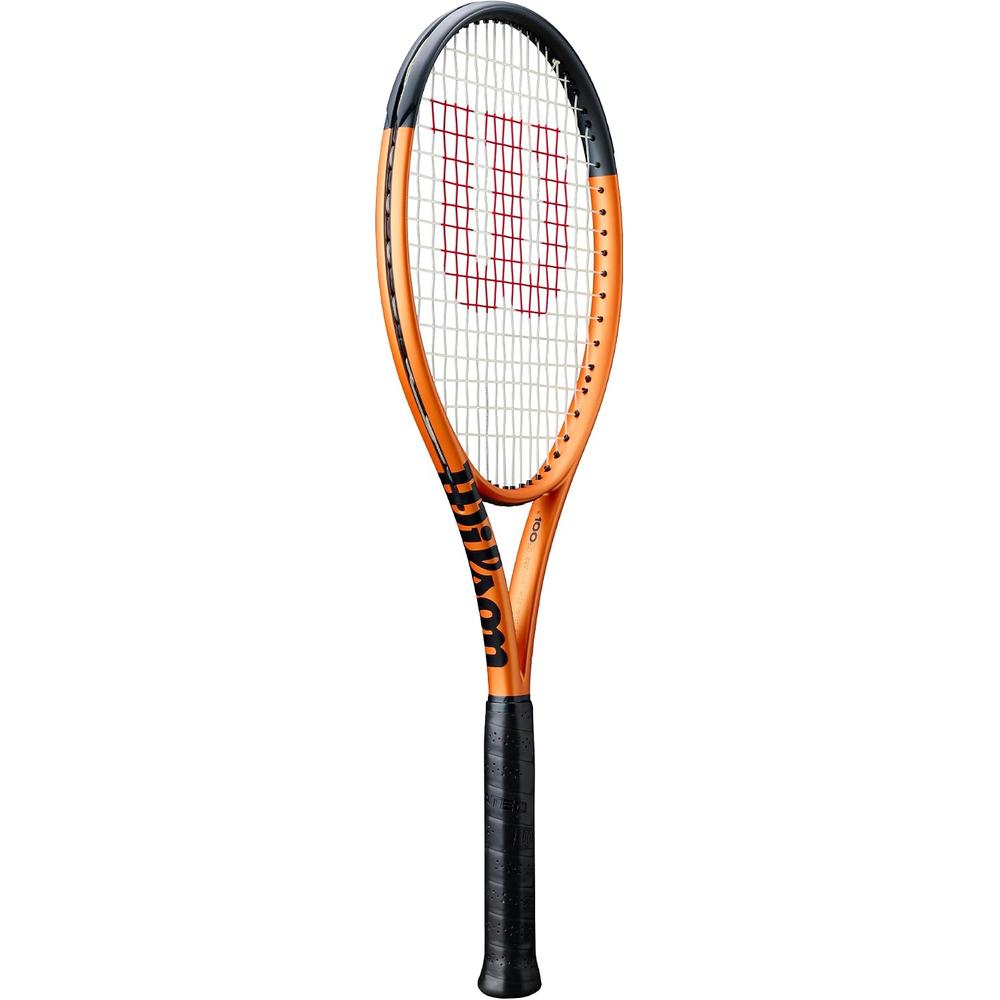 RAQUETA DE TENNIS WILSON BURN V6 100S NARANJA | TALLA 2 - 4 1/4' - 2